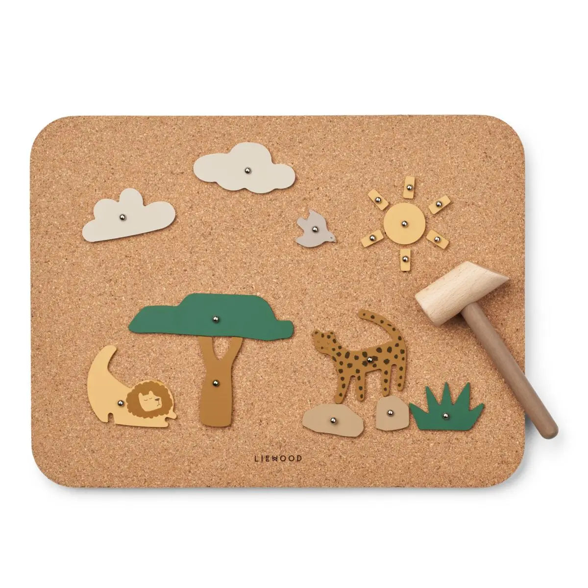 Liewood - Kreativspielzeug "Esteban Pin Board" | all together / sandy Liewood