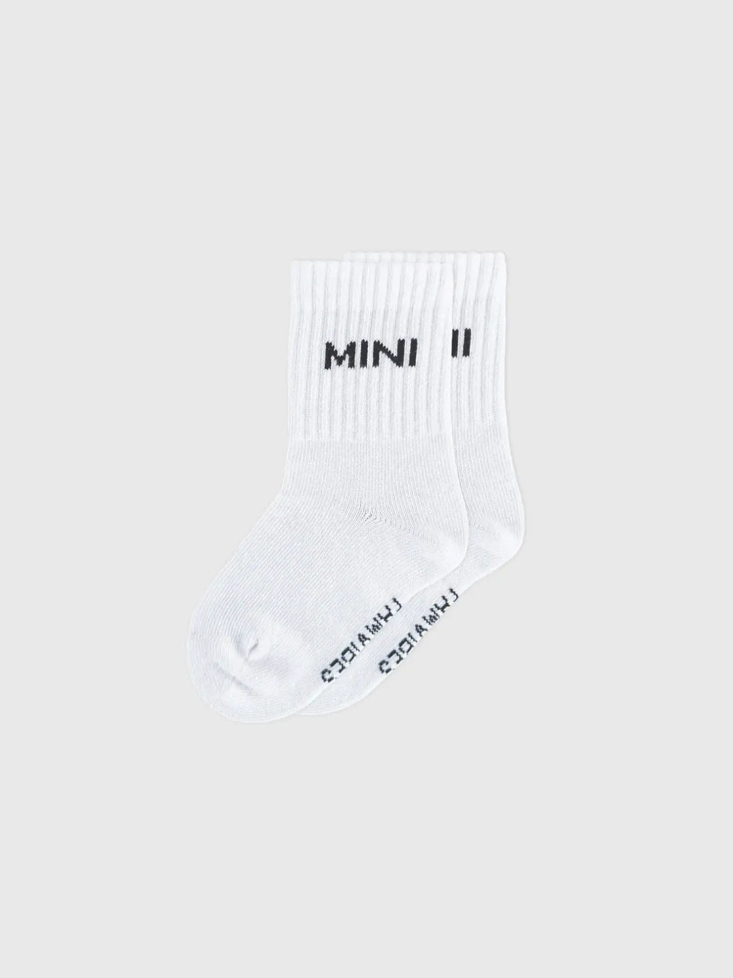 Famvibes - Socken "Striped MINI" | weiss / schwarz Famvibes