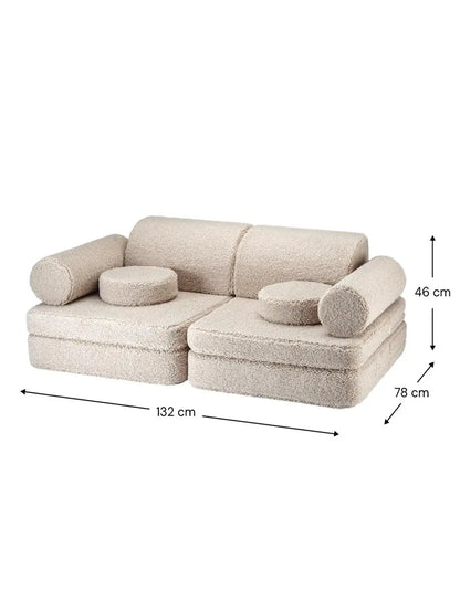 Wigiwama - Sofa "Settee" | biscuit