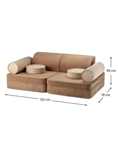 Wigiwama - Sofa "Settee" | toffee