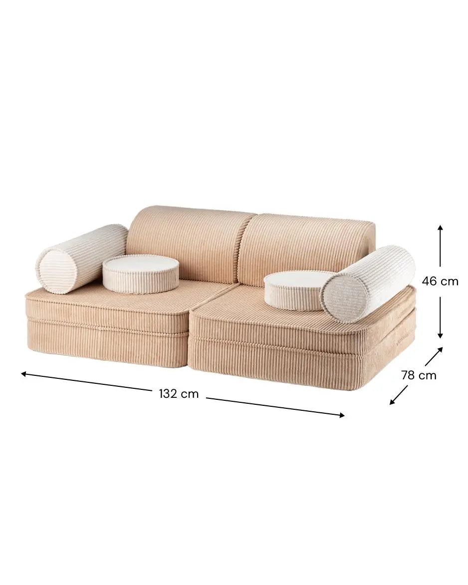 Wigiwama - Sofa "Settee" | brown-sugar