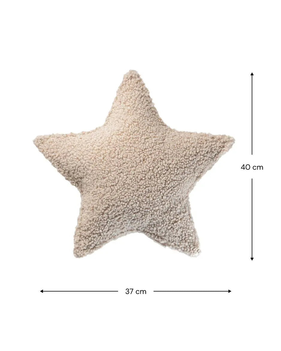 Wigiwama - Kissen "Star Cushion" | biscuit