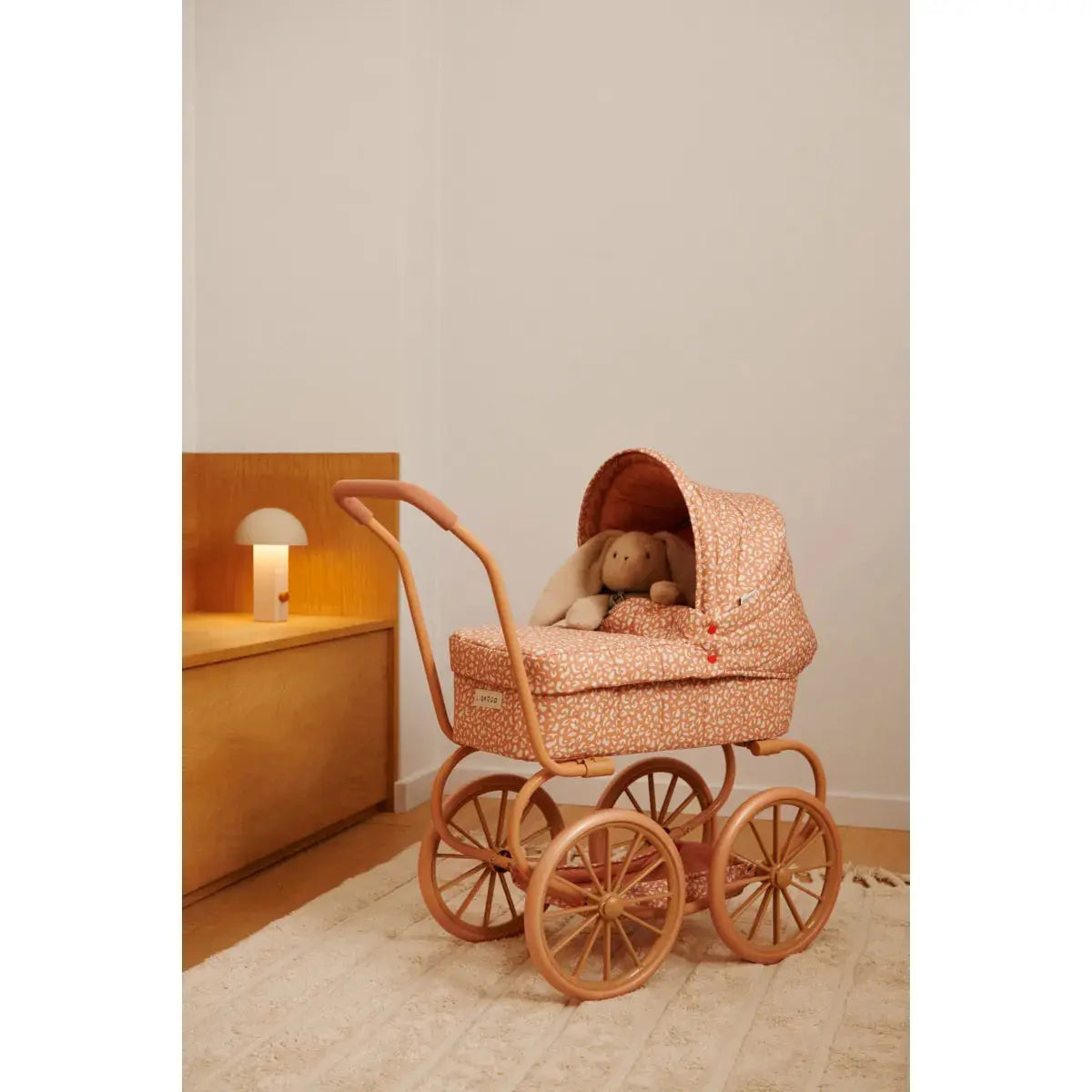 Liewood - Kinder Puppenwagen "Adaline Doll Pram" | mini leo / tuscany rose Liewood