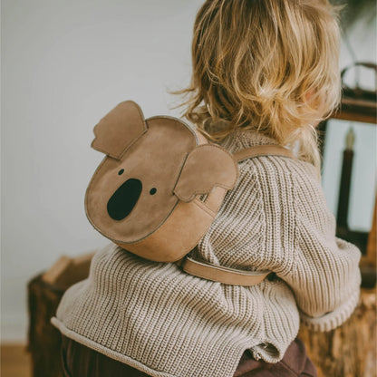 Donsje - Rucksack "Kapi Classic Backpack - Koala" | truffle nubuck - Leja Concept Store
