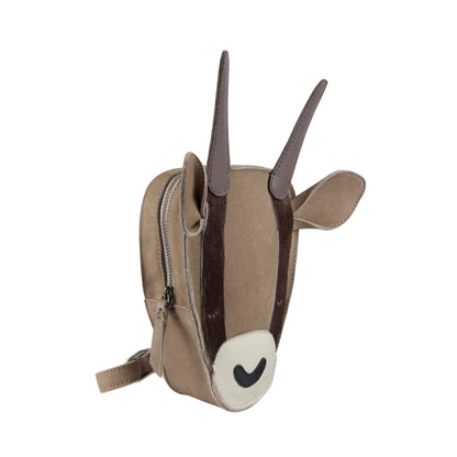 Donsje - backpack "Kapi Exclusive Backpack - Oryx" | truffle nubuck