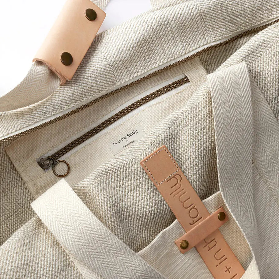 1 + in the Family - (Wickel-) Tasche | natural - Leja Concept Store