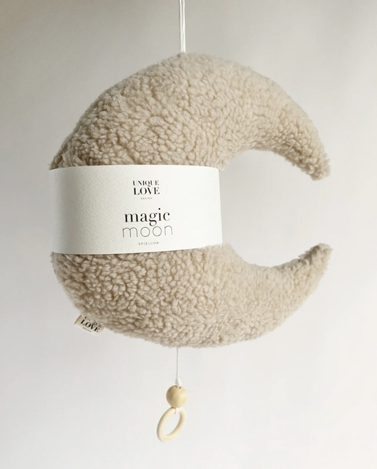 Unique Love - Music Box "Magic Moon" | cream