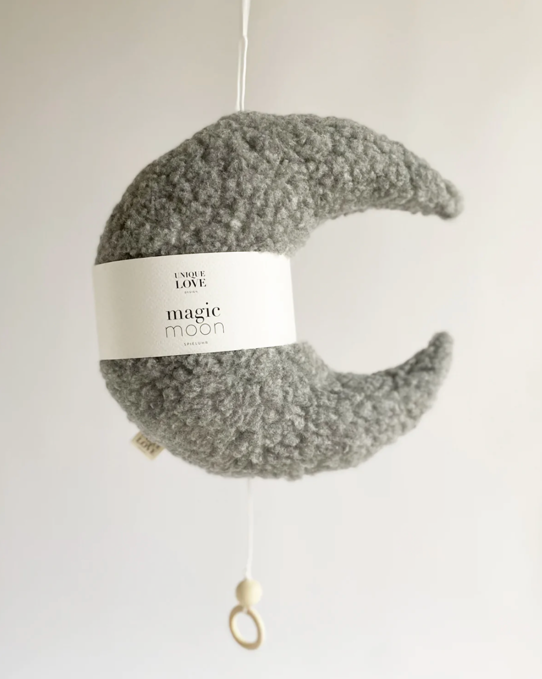 Unique Love - Spieluhr "Magic Moon" | grey - Leja Concept Store