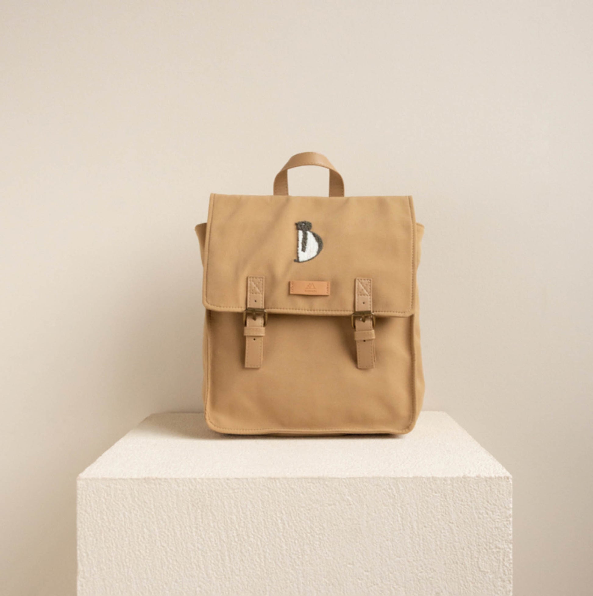 Nanami - Rucksack "Backpack - Cotton/Nylon" | Pinguin / sand - Leja Concept Store