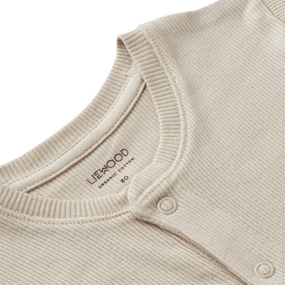 Liewood - Schlafromper "Birk pyjamas jumpsuit" | sandy - Leja Concept Store