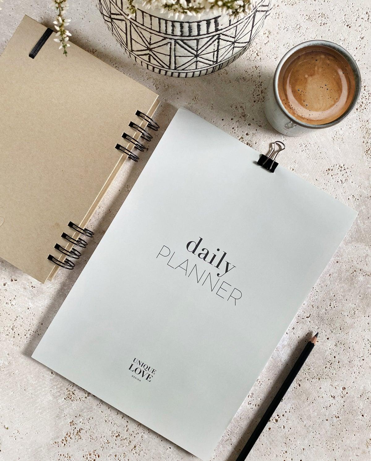 Unique Love - Tagesplaner "Daily Planner" - Leja Concept Store Unique Love