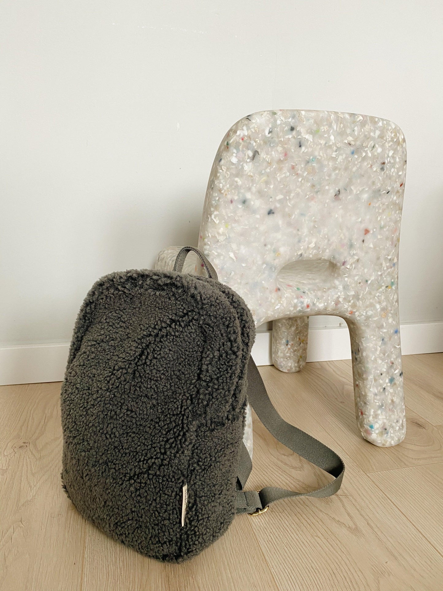 Studio Noos - Kinderrucksack "Mini Chunky Backpack" | dunkelgrau - Leja Concept Store Studio Noos Rucksack