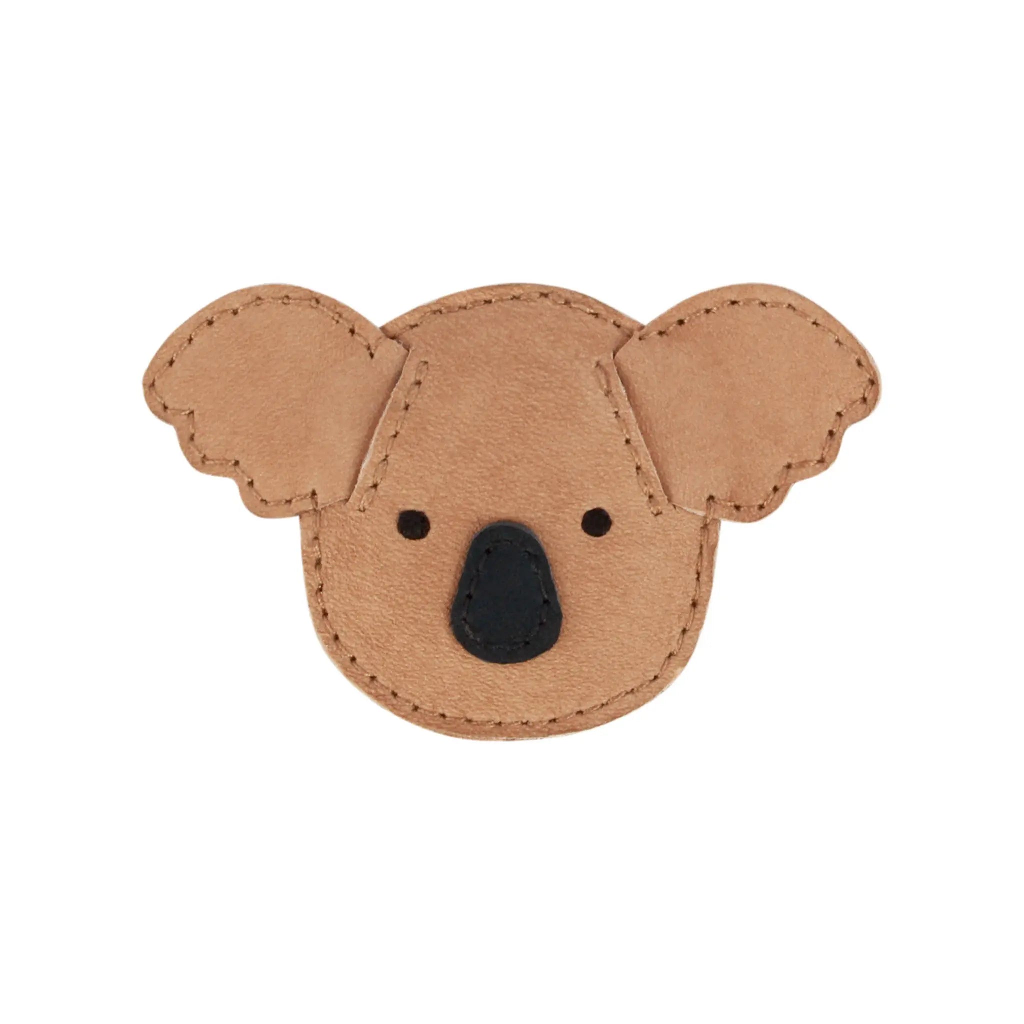 Donsje - Clip "Josy Classic Hairclip - Koala" | truffle nubuck - Leja Concept Store
