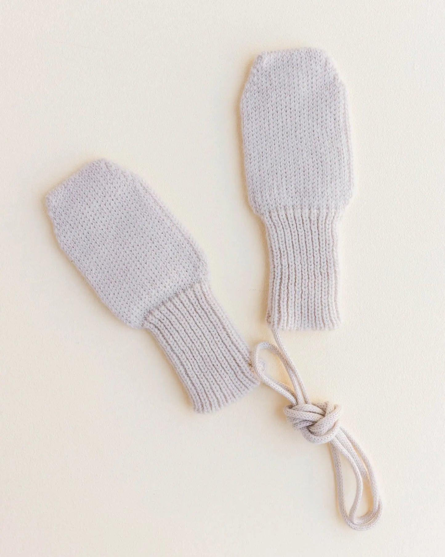 Hvid - Fäustling "Fiza" | off-white