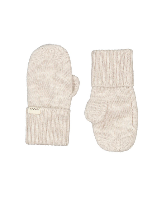 MarMar Copenhagen - Handschuhe Kaschmir "Alvilda Baby" | llama melange / beige - Leja Concept Store