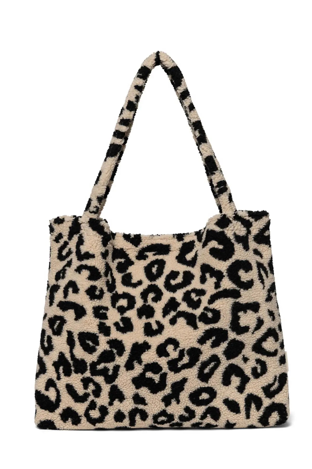Studio Noos - Tasche "Holy Cow Teddy Mombag" | schwarz/beige - Leja Concept Store