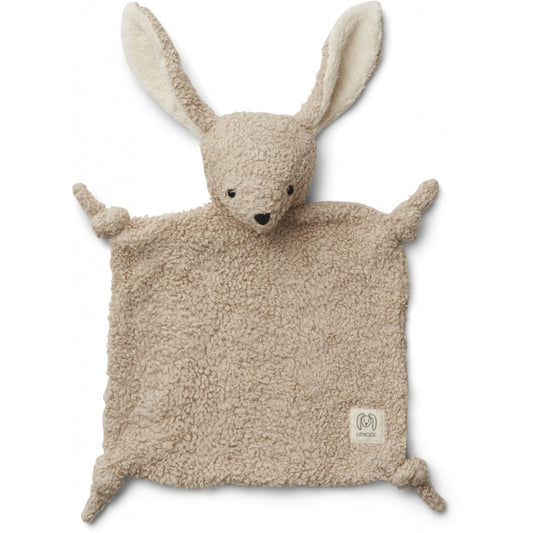 Liewood - cuddle cloth "Lotte cuddle cloth" | Rabbit pale grey