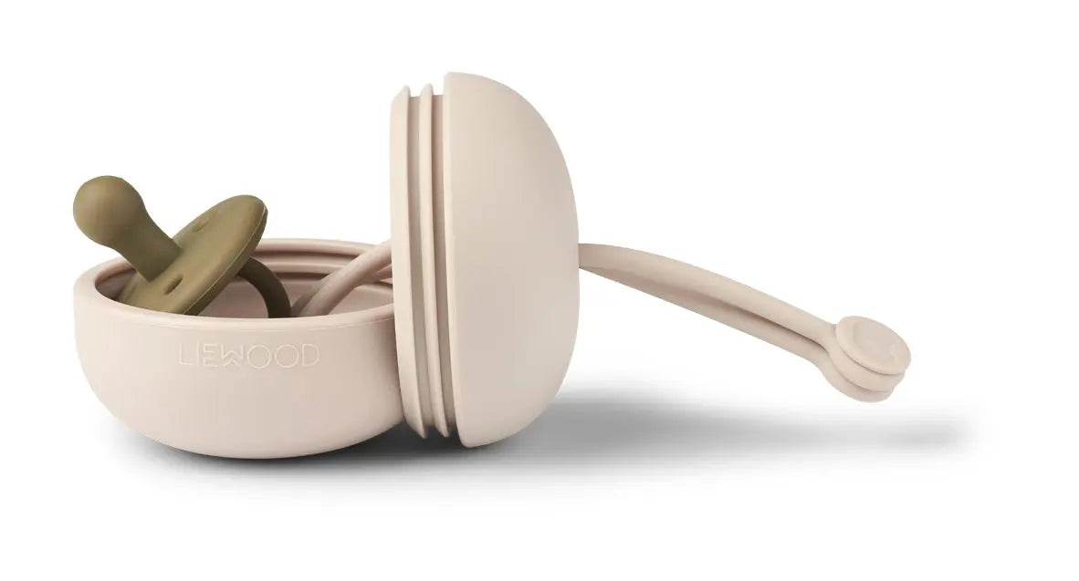 Liewood - Schnullerbox aus Silikon  "Philip pacifier box" | Sandy - Leja Concept Store