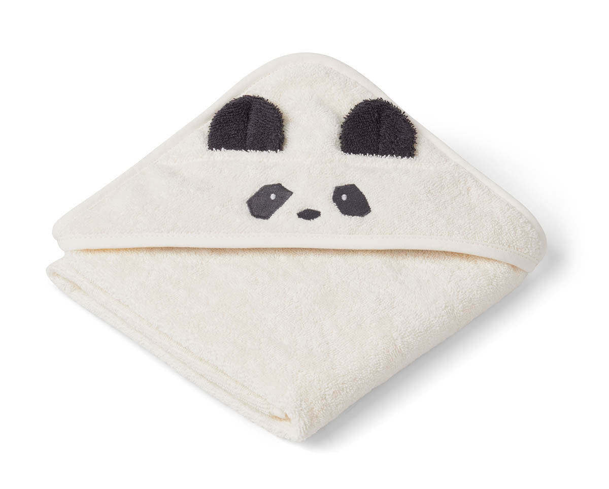 Liewood - Kapuzenhandtuch Baby  "Albert Hooded Towel" | Panda - Leja Concept Store
