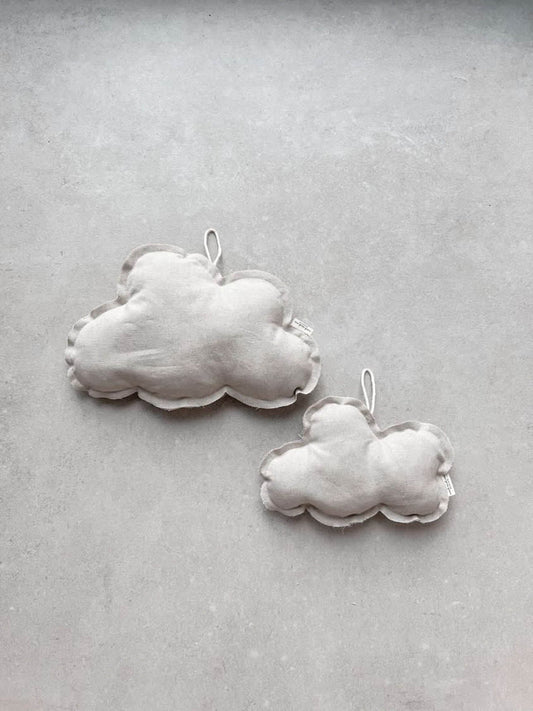 Noah and me - Leinenkissen "Linen Cloud" klein | natur - Leja Concept Store