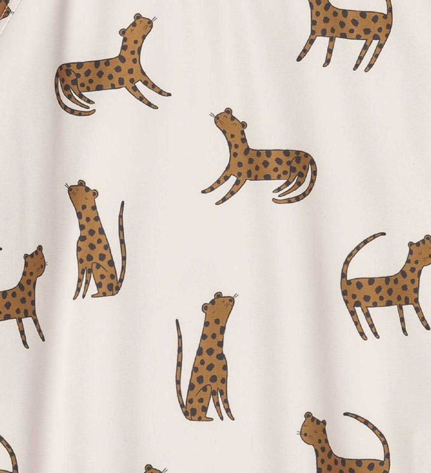 Liewood - Swim shirt with UV protection "Noah Printed Longsleeve Swim Tee" | leopard / sandy