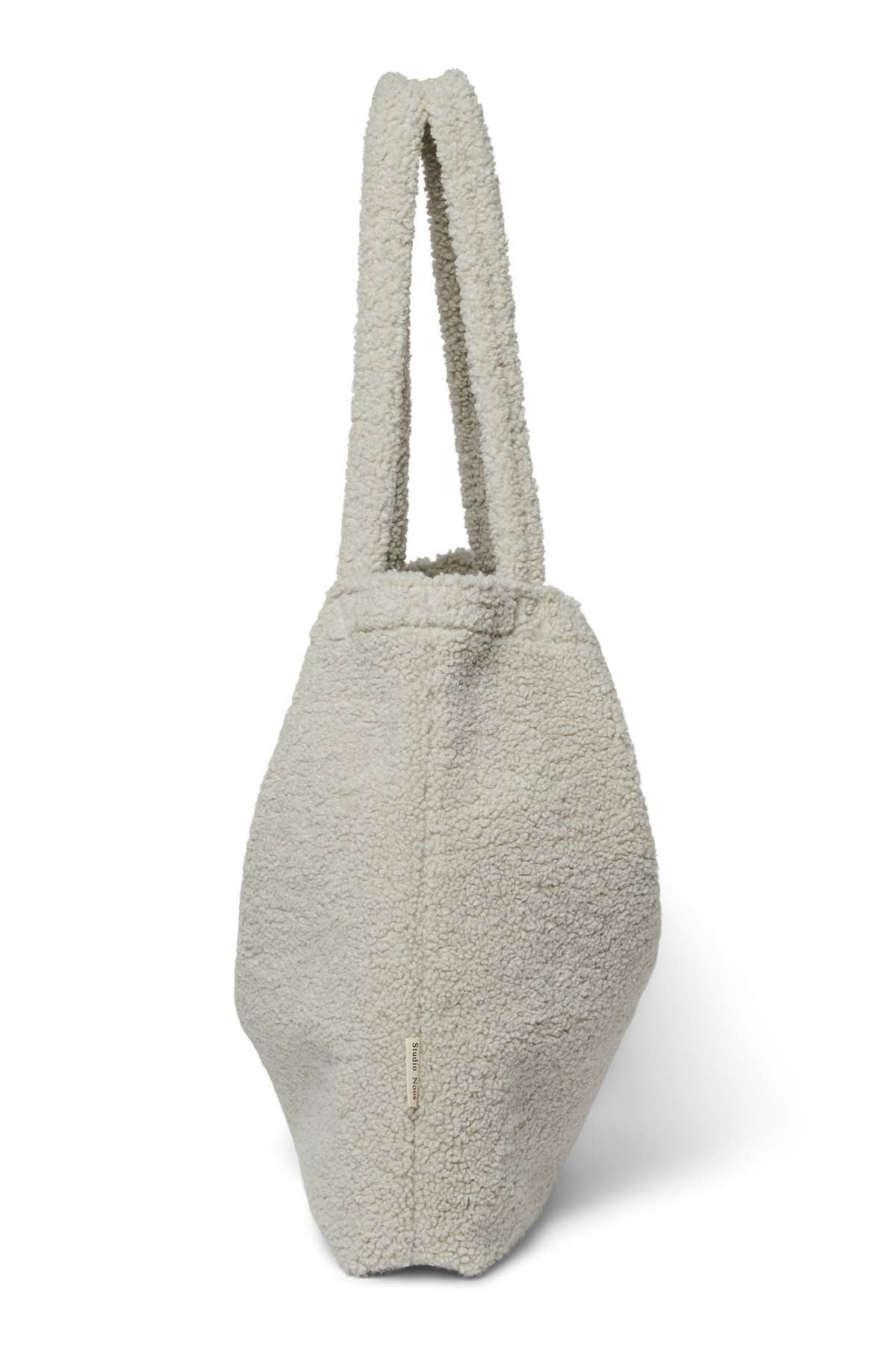 Studio Noos - Tasche "Chunky Teddy Mombag" | light grey - Leja Concept Store
