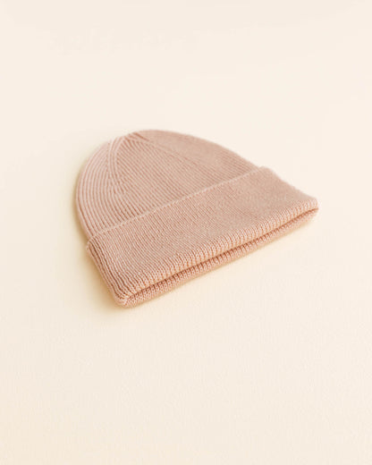 Hvid - Mütze "Fonzie Newborn" | rose - Leja Concept Store