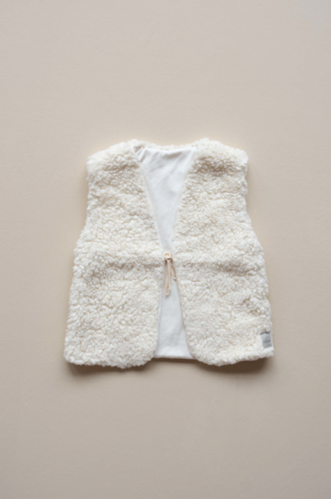 Nanami - Weste "Bodywarmer / Teddy" | off-white - Leja Concept Store