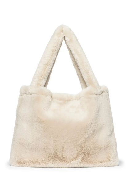 Studio Noos - Tasche "Faux Fur Mombag" | neutral - Leja Concept Store