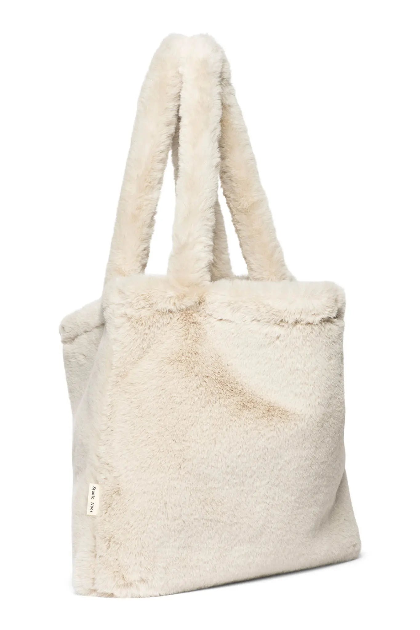 Studio Noos - Tasche "Faux Fur Mombag" | neutral - Leja Concept Store