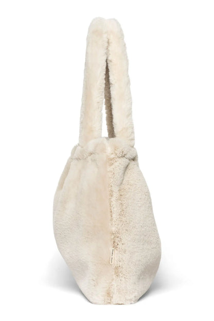 Studio Noos - Tasche "Faux Fur Mombag" | neutral - Leja Concept Store