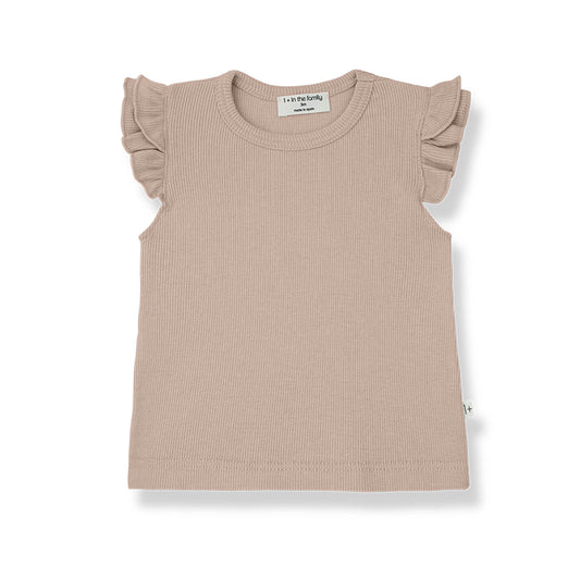 1 + in the Family - girly top "SILVANA" | rose - Leja Concept Store