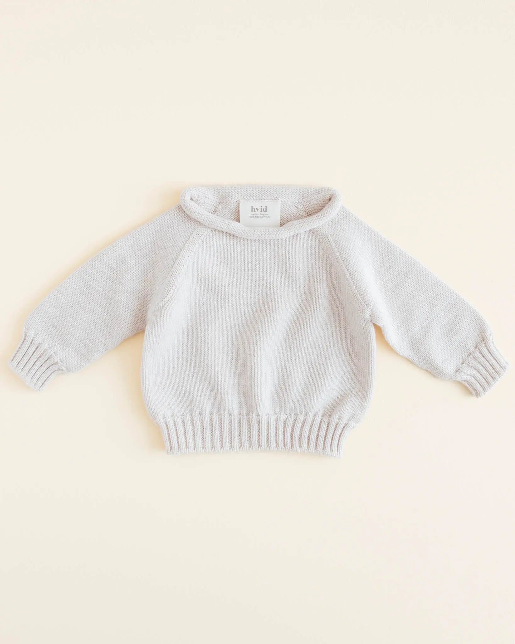 Hvid - Strickpullover "Georgette" | off-white - Leja Concept Store