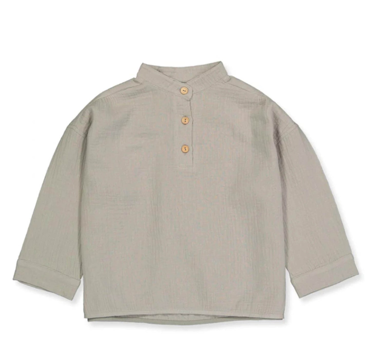Huttelihut - Shirt / Longsleeve aus Musselin "Elis" | Skye - Leja Concept Store