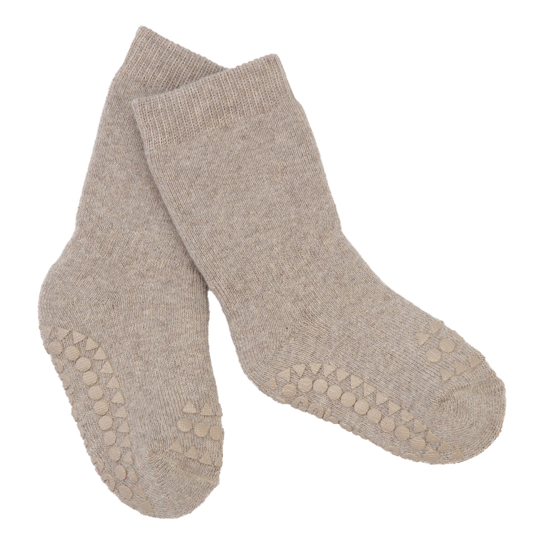 GoBabyGo - anti-slip socks "Non-Slip Socks" | sand 