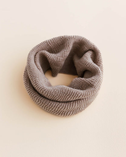 Hvid - Round neck scarf "Tube Scarf Gigi" | sand