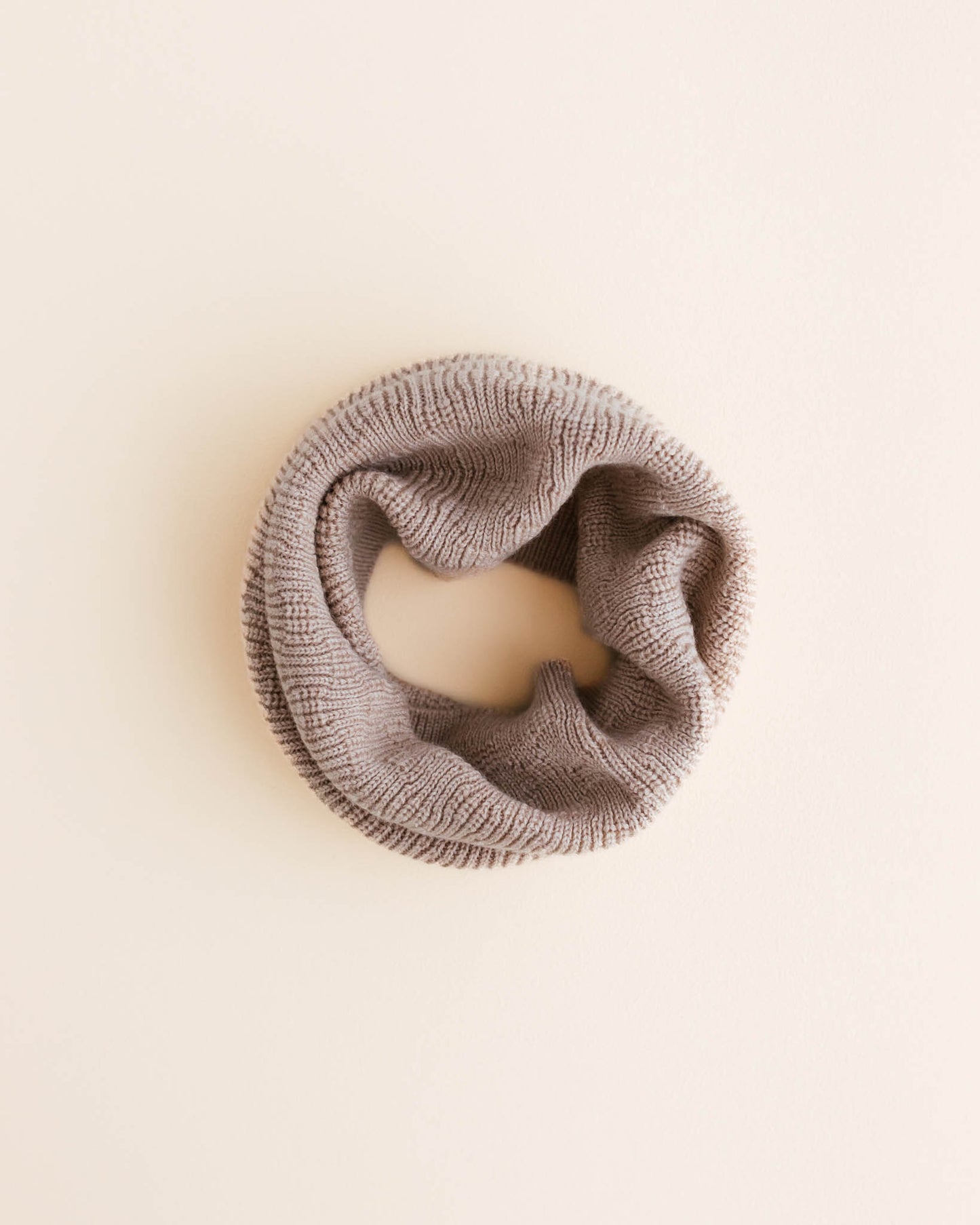 Hvid - Round neck scarf "Tube Scarf Gigi" | sand