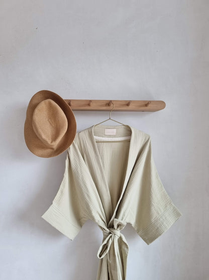 Jeanne Le Studio - Kimono "Wilma" | Light-Sage - Leja Concept Store